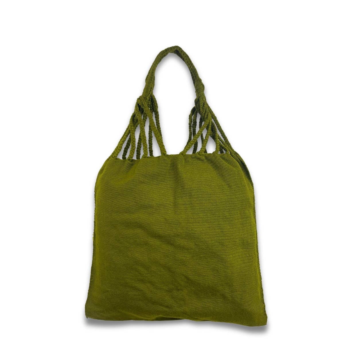 Maria Victoria - Wholesale Crossbody Bag - Women's - Carmela Woven Olive1