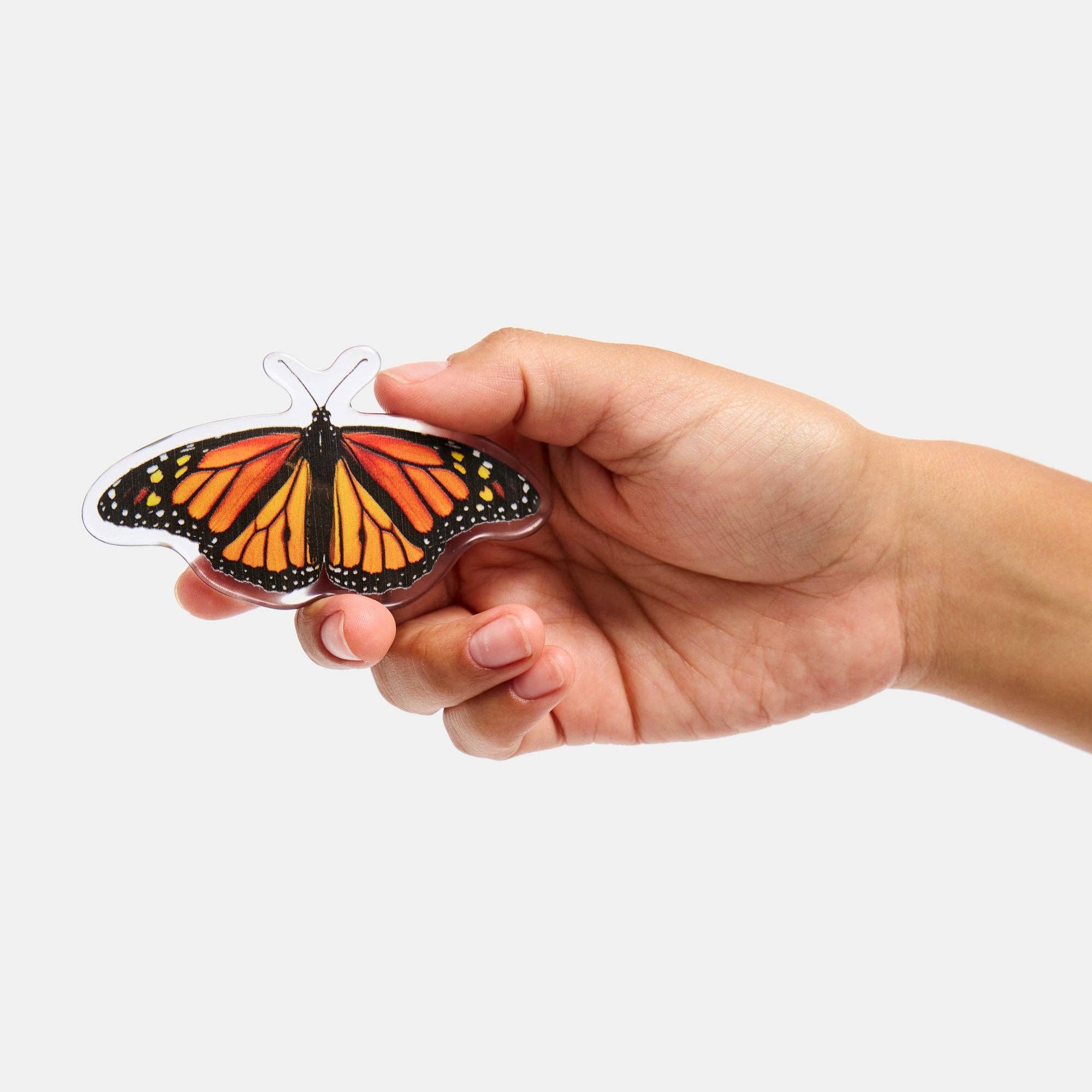 CHUNKS – wholesale Barrette – Women’s – Barrette in Monarch Butterfly4