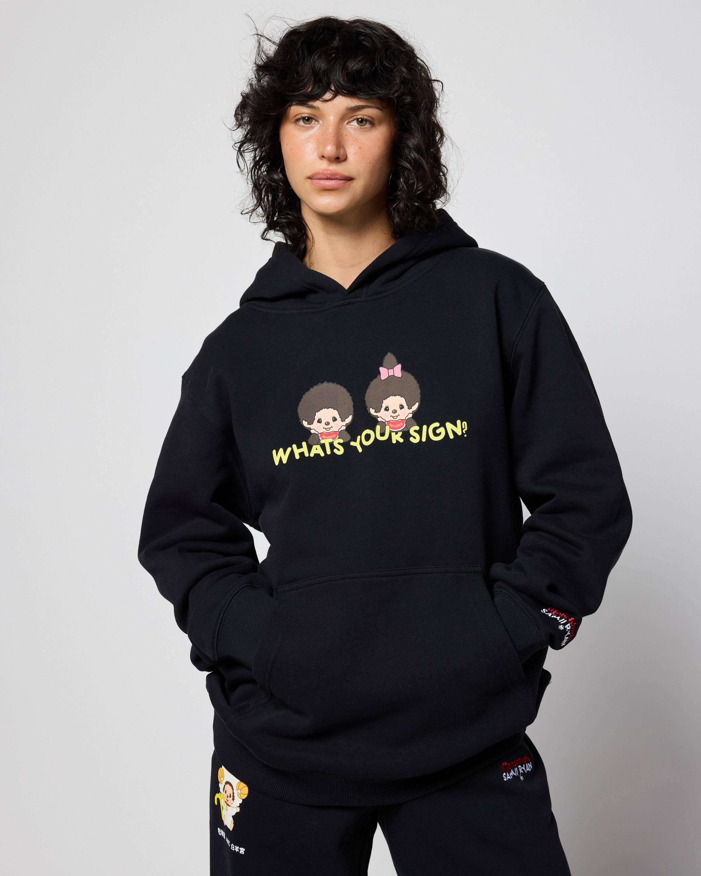 SAMII RYAN - Wholesale Hoodie - Women's - Monchhichi™ What's Your Sign Hoodie3