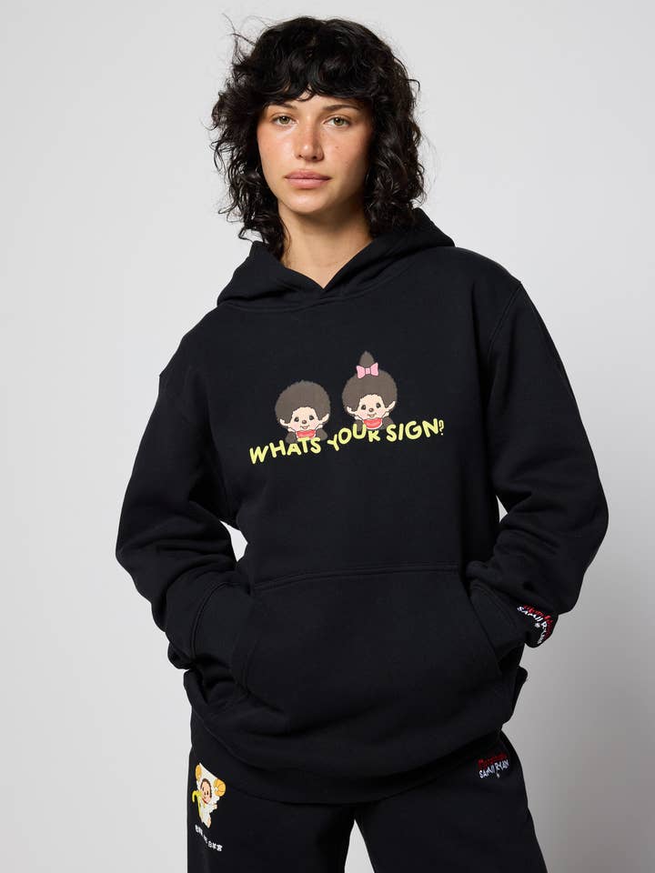 SAMII RYAN - Wholesale Hoodie - Women's - Monchhichi™ What's Your Sign Hoodie3