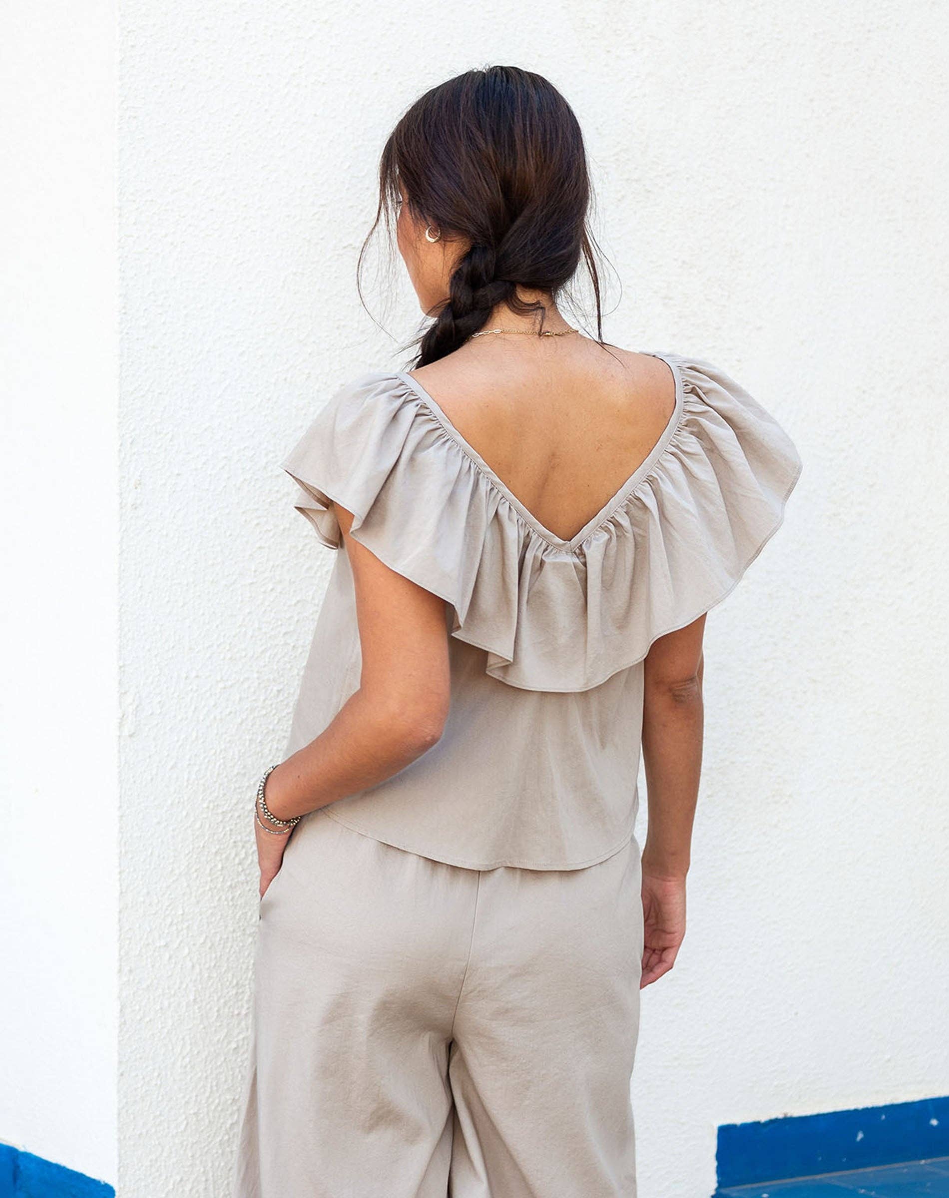 MERSEA - Wholesale Blouse - Women's - Veranda Ruffle Top3