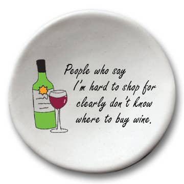 August Ceramics - Wholesale Jewelry Dish - Round Dish 3.5"0