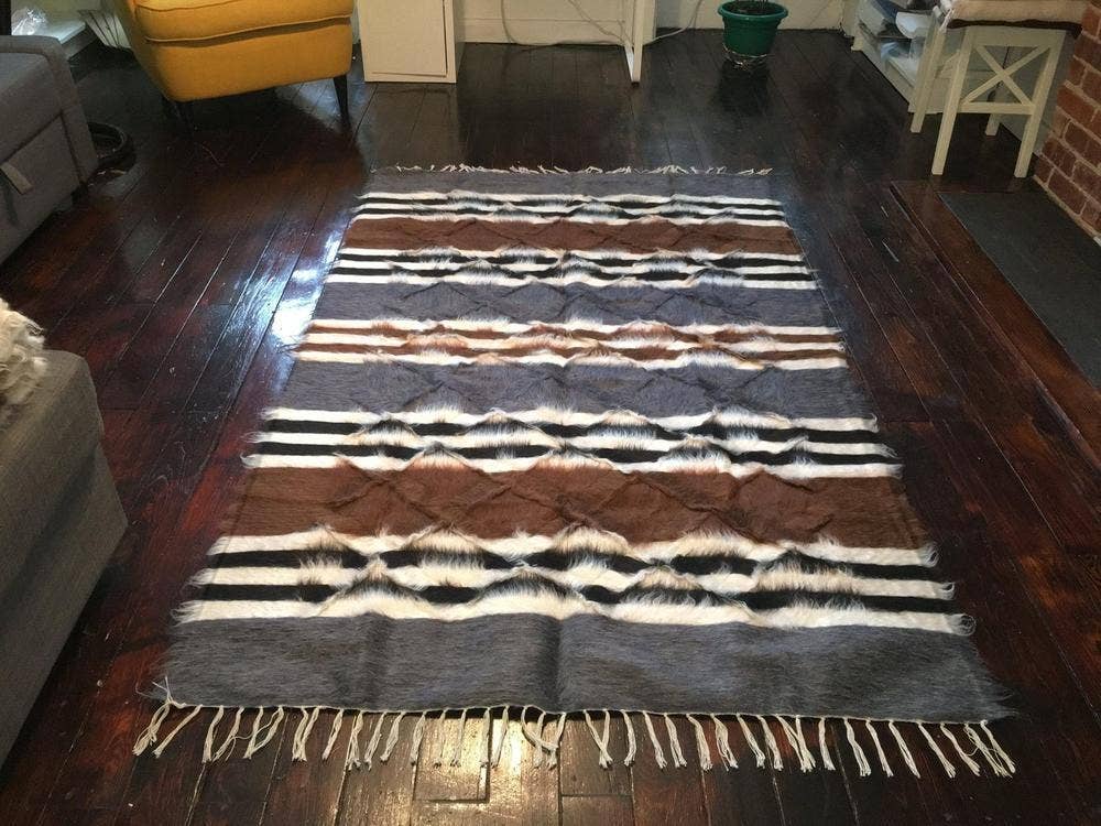 Anatolico - Vendita all'ingrosso Tappeto - Tappeto in mohair angora, misura media4