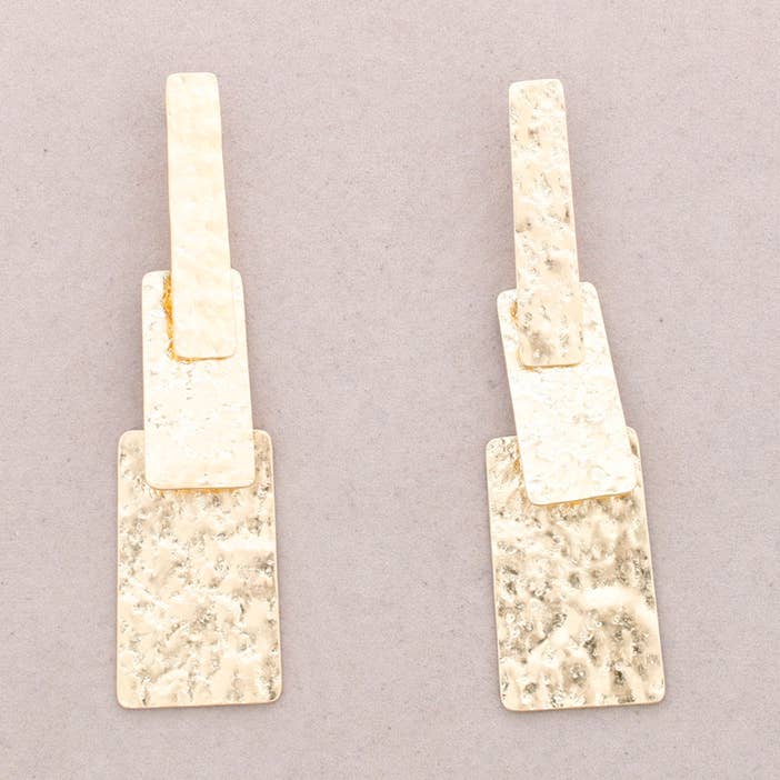 Metalen oorbellen van Shapes voor wholesale door Sonata