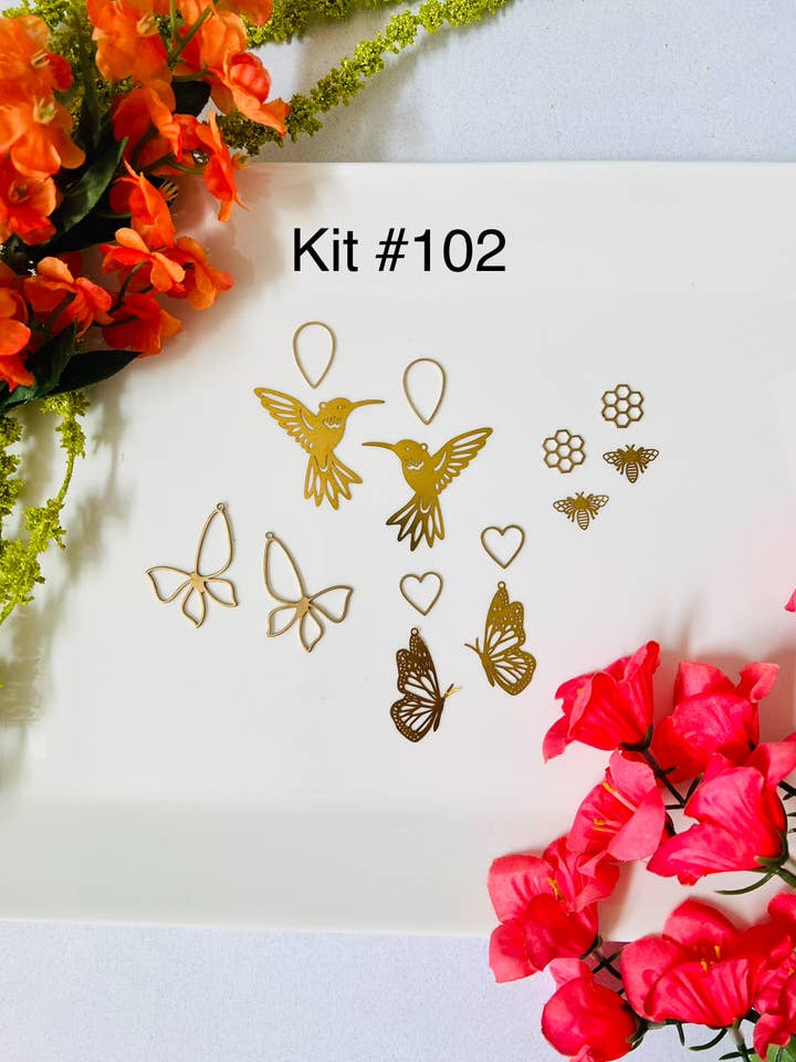 Kit #102 - Sweet Garden 🦋 for wholesale by Ammil Design LLC