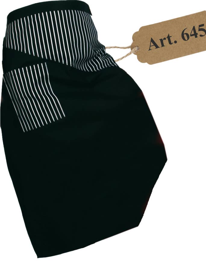 French apron with peak 645 for wholesale by Confecciones J. Garcia