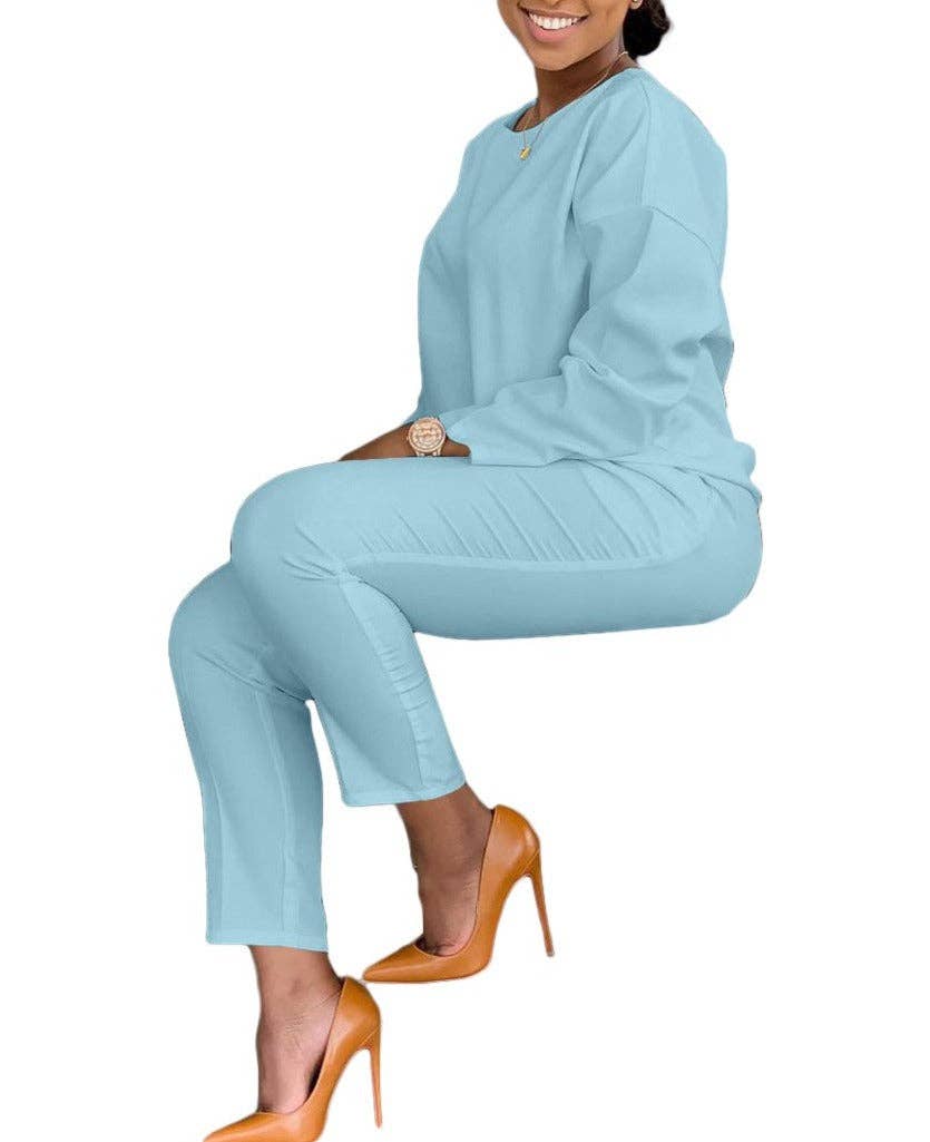 MB Fashion Wholesale - Wholesale Top & Pant Set (NOT Loungewear) - Women's - MB FASHION 7 COLORS  2 PCs SET 202R6