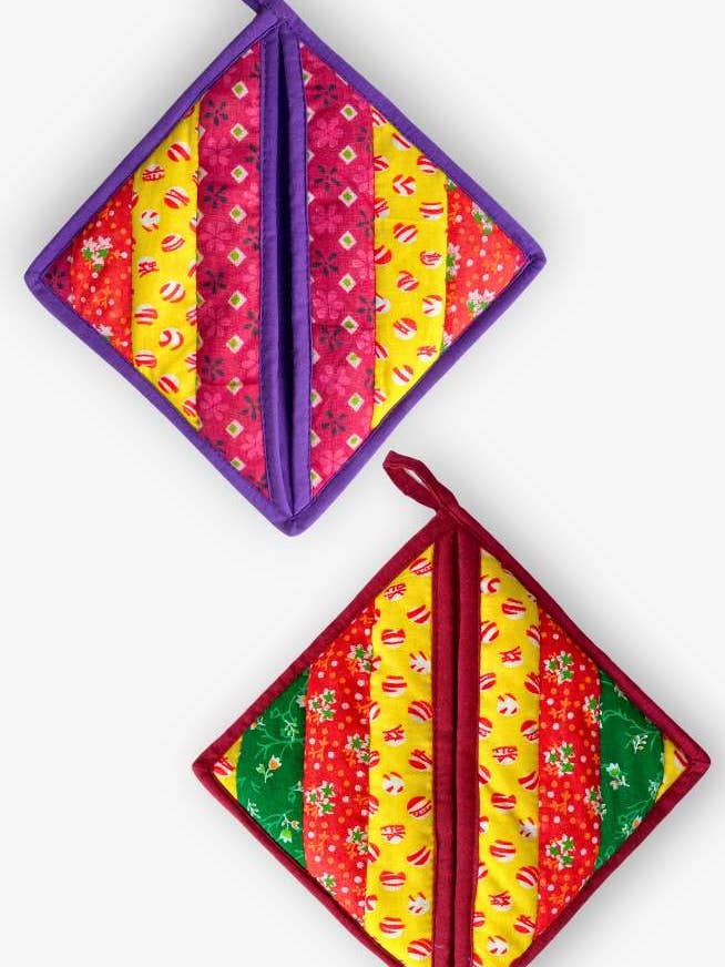 Presina trapuntata in cotone con design aperto per la vendita all'ingrosso da parte di Ganesh Himal Trading