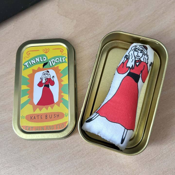 Kate Bush - Tinned Idol for wholesale by Fat Hen And Flo