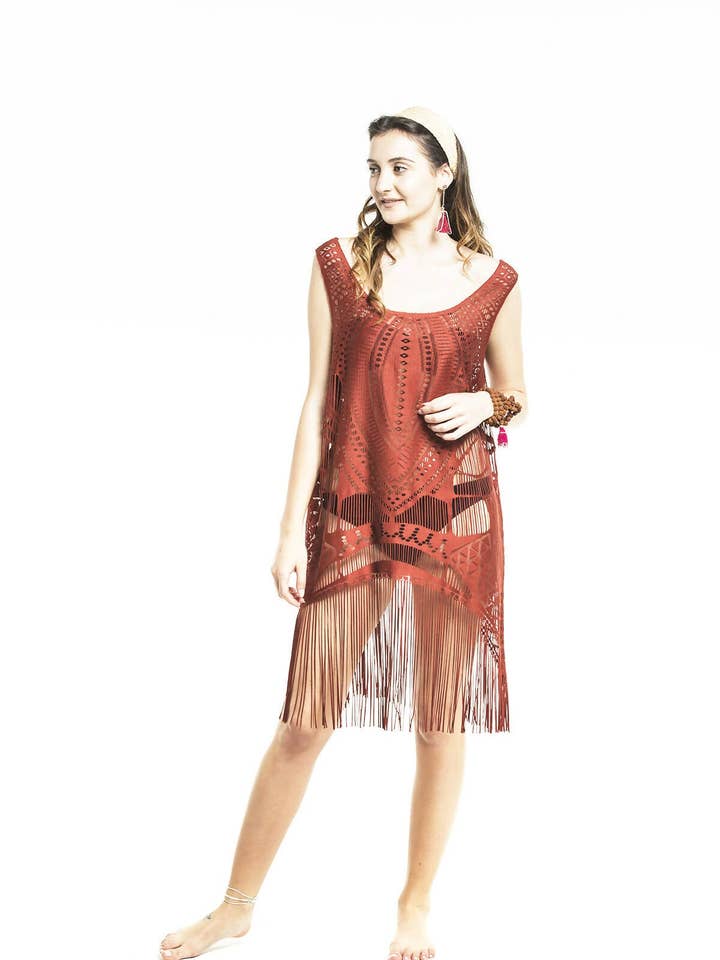 Wear Sierra – wholesale Swim cover-up – Women’s – Summer Beachwear - Lightweight Pool Dress Coverup