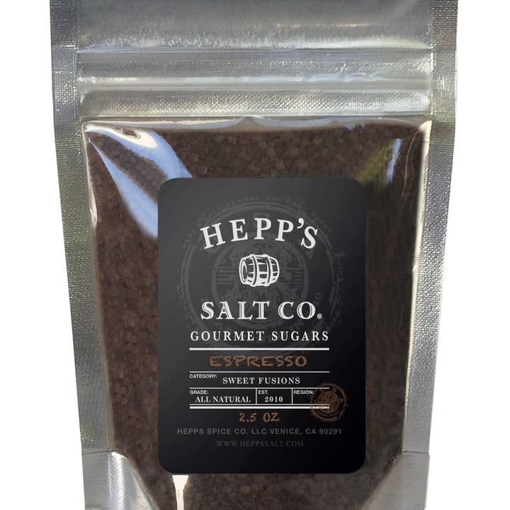 HEPP'S Salt Co. - Wholesale Sugar/Sweetener - Espresso Infused Cane Sugar0