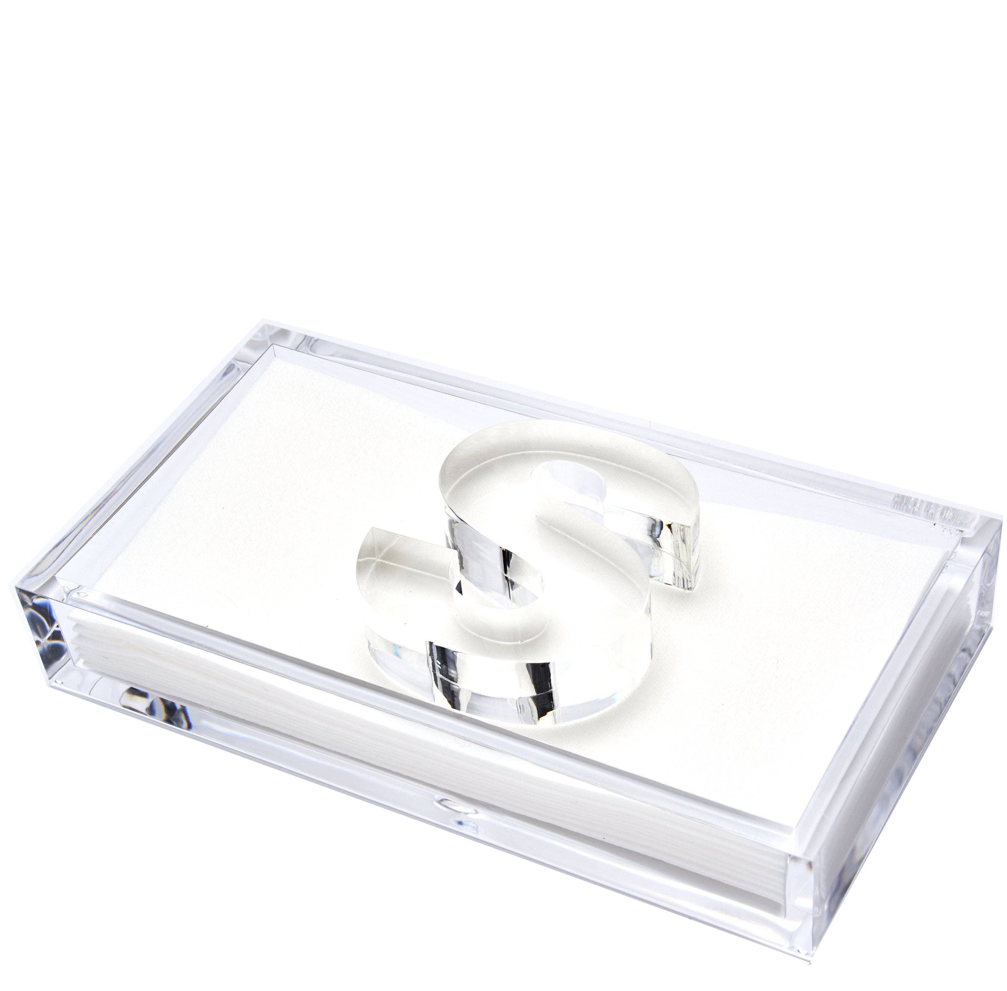 Tara Wilson Designs - Wholesale Napkin Holder - INITIAL GUEST TOWEL HOLDER17