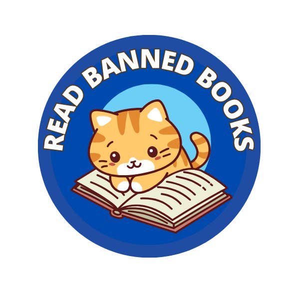 Read Banned Books Sticker for wholesale by Jaala Spiro