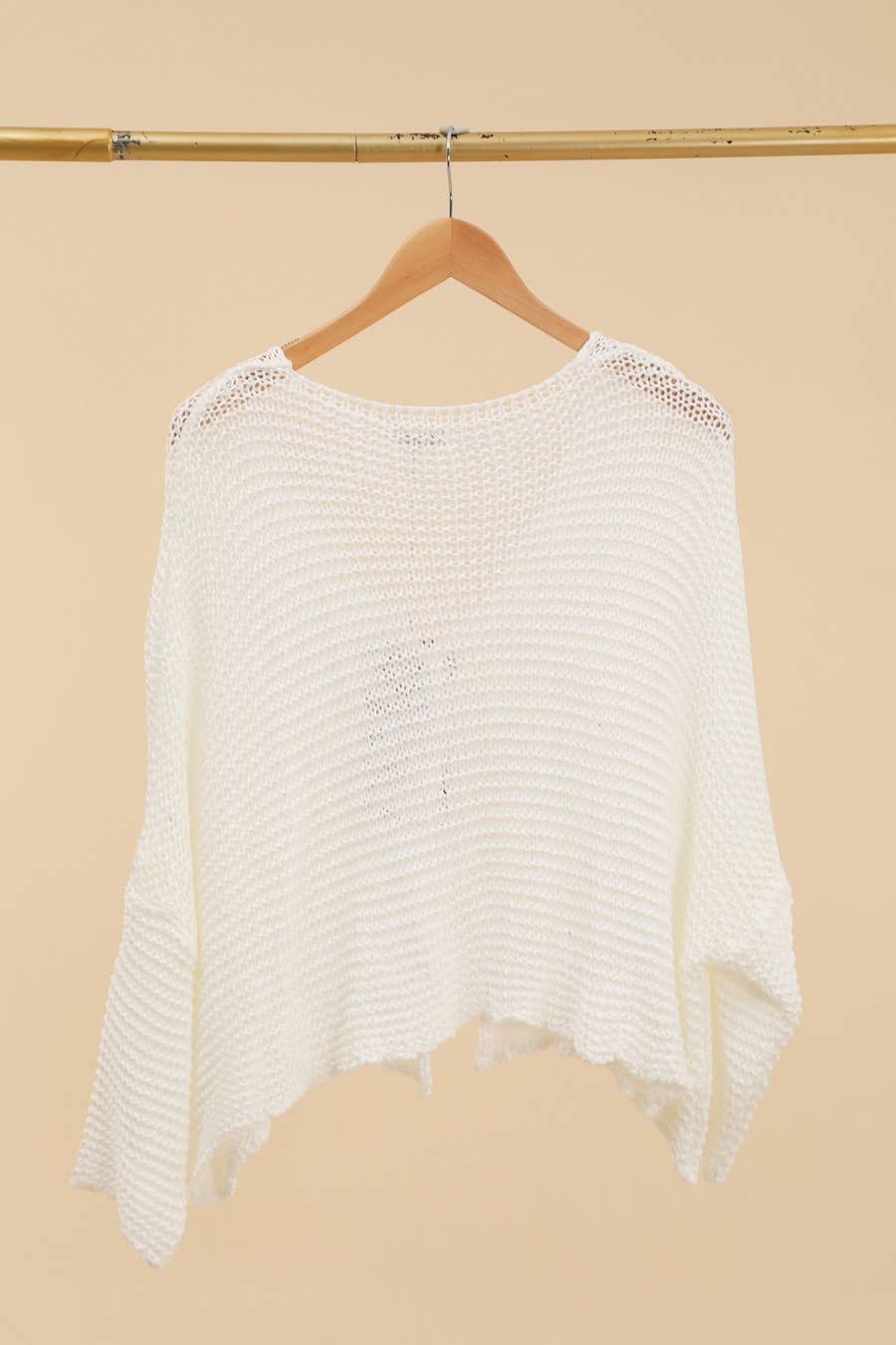 la maison des fibres naturelles – Engroshandel Pullover - Dame – Oversize strikvest i bomuld 1669 100% bomuld6