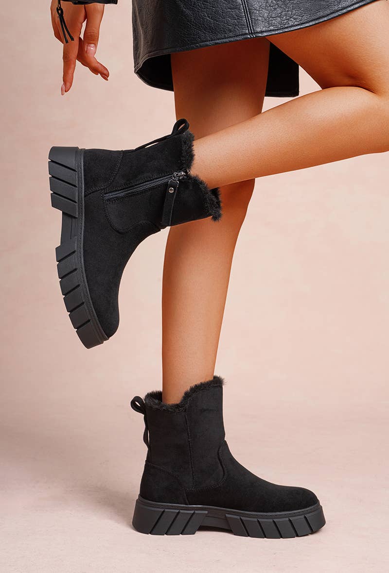 LADY GLORY - Wholesale Booties - Women's - Women's Lined Ankle Boots – Warmth & Modernity0
