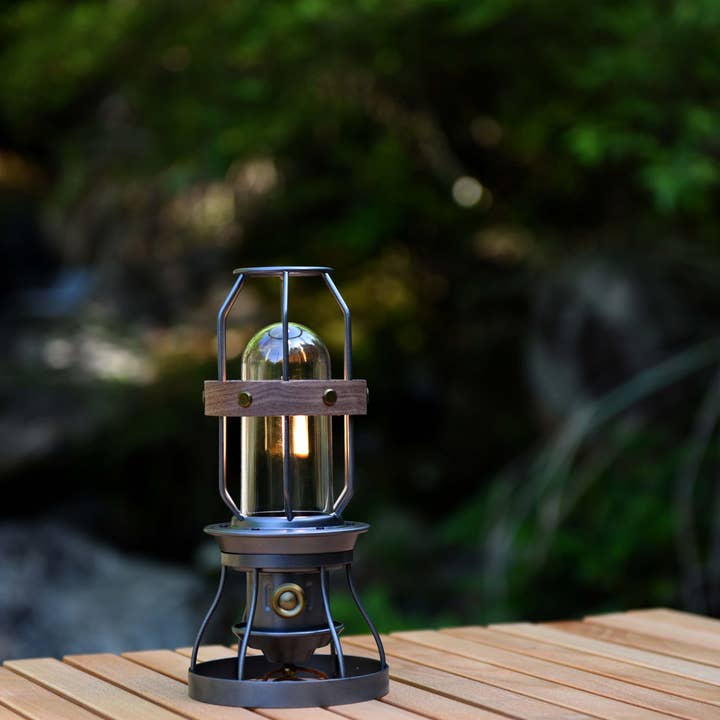 Gray Comet Grey color camping lamp for wholesale on Faire