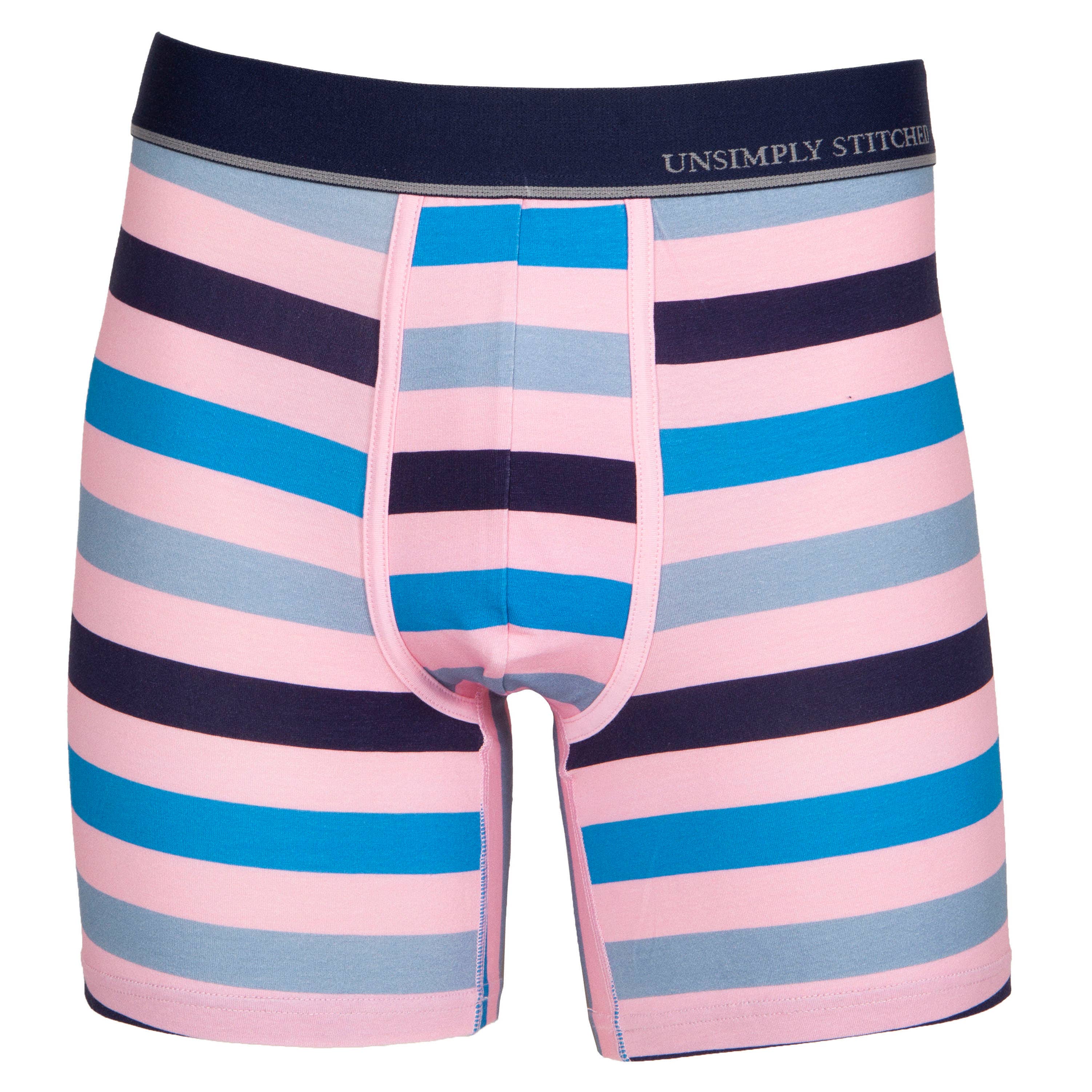 Unsimply Stitched - Wholesale Underwear - Men's - 3 Color Stripe Boxer Brief1