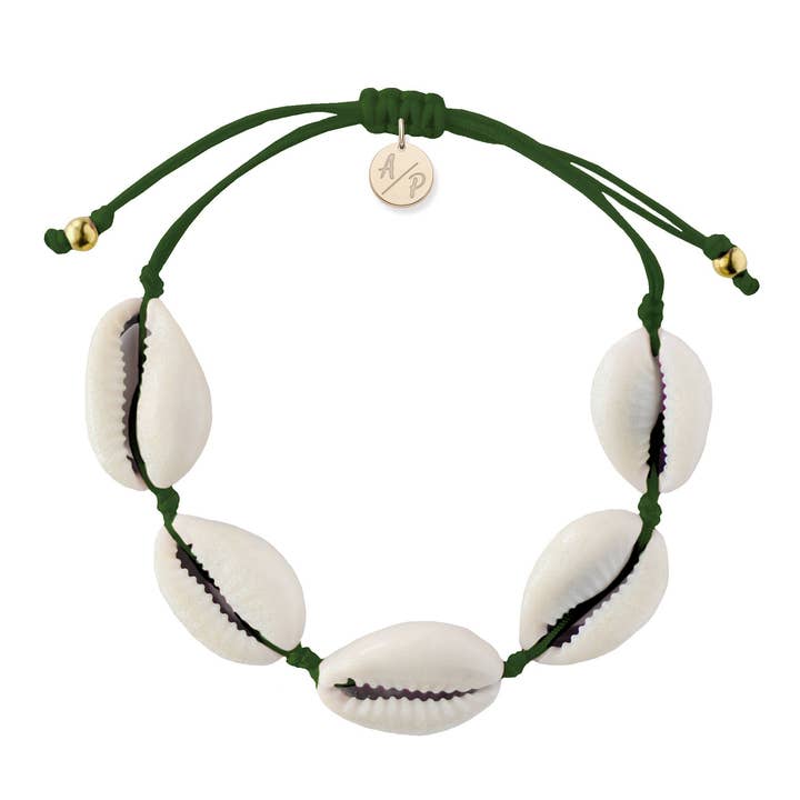 Naturliga Shell Justerbar Armband - Sko för wholesale av Adriana Pappas Designs