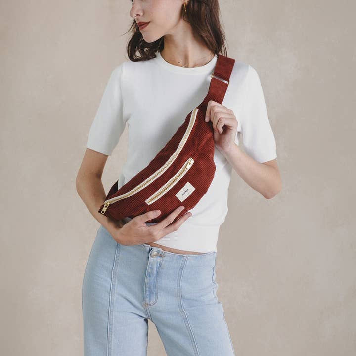 Recitem – Pochete - Mulher por atacado – Bolsa de cintura lisa Gisela2