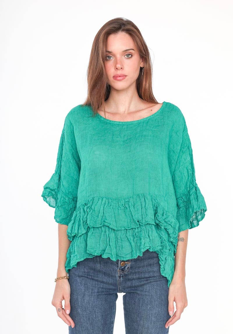 LINEN & COTTON HOUSE – Engroshandel Tunika - Dame – LINNED TUNIKA 327923