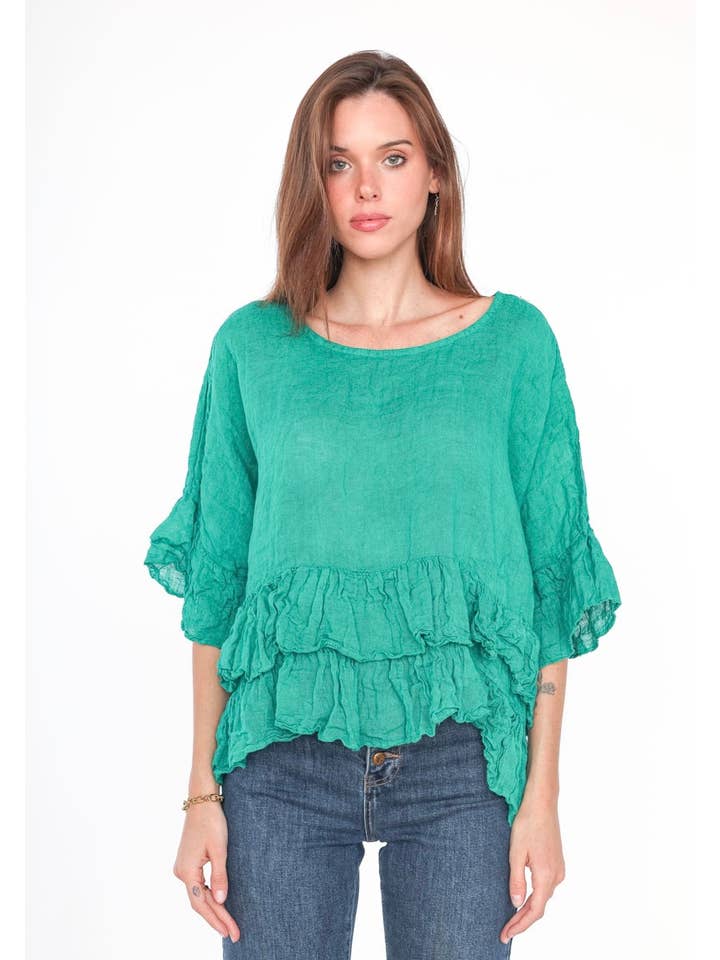 LINEN & COTTON HOUSE – Großhandel Tunika – Damen – LEINENTUNIKA 327923