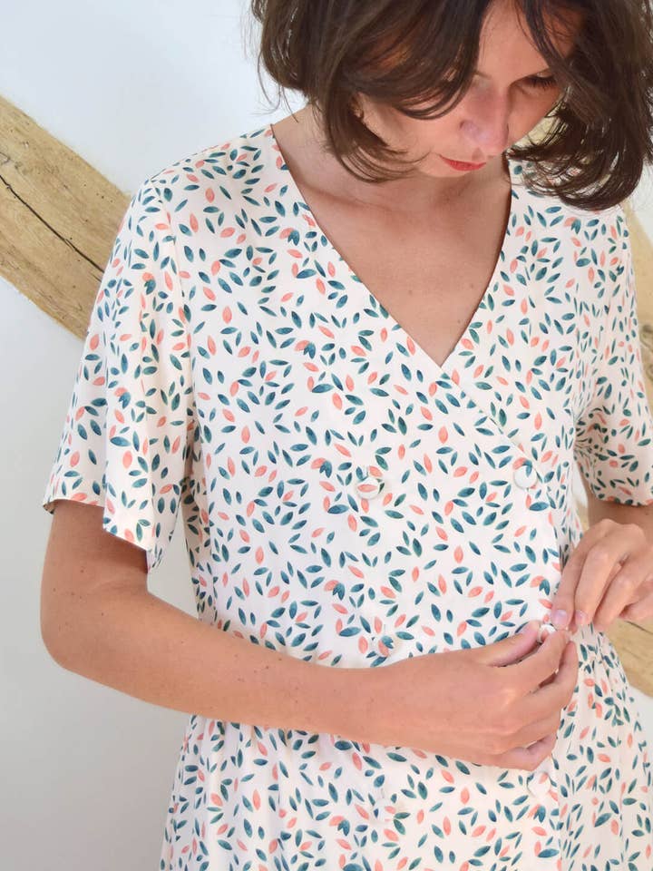 Sewing pattern - Croisette dress for wholesale by COUSETTE