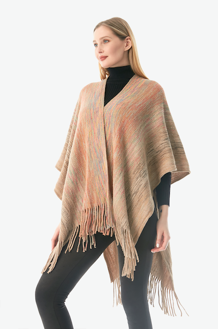 Pretty Persuasions - Vendita all'ingrosso Mantella - Donna - CP22102 Coprispalle Ruana Monterrey4