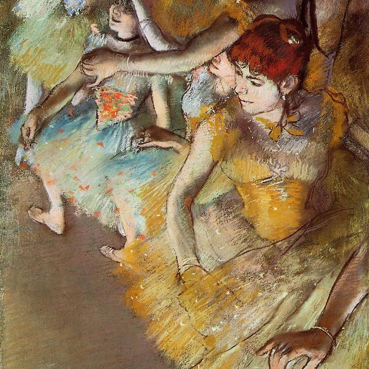 Balletdansers op het podium Vintage Poster door Edgar Degas voor wholesale door PERIOD PRINTS