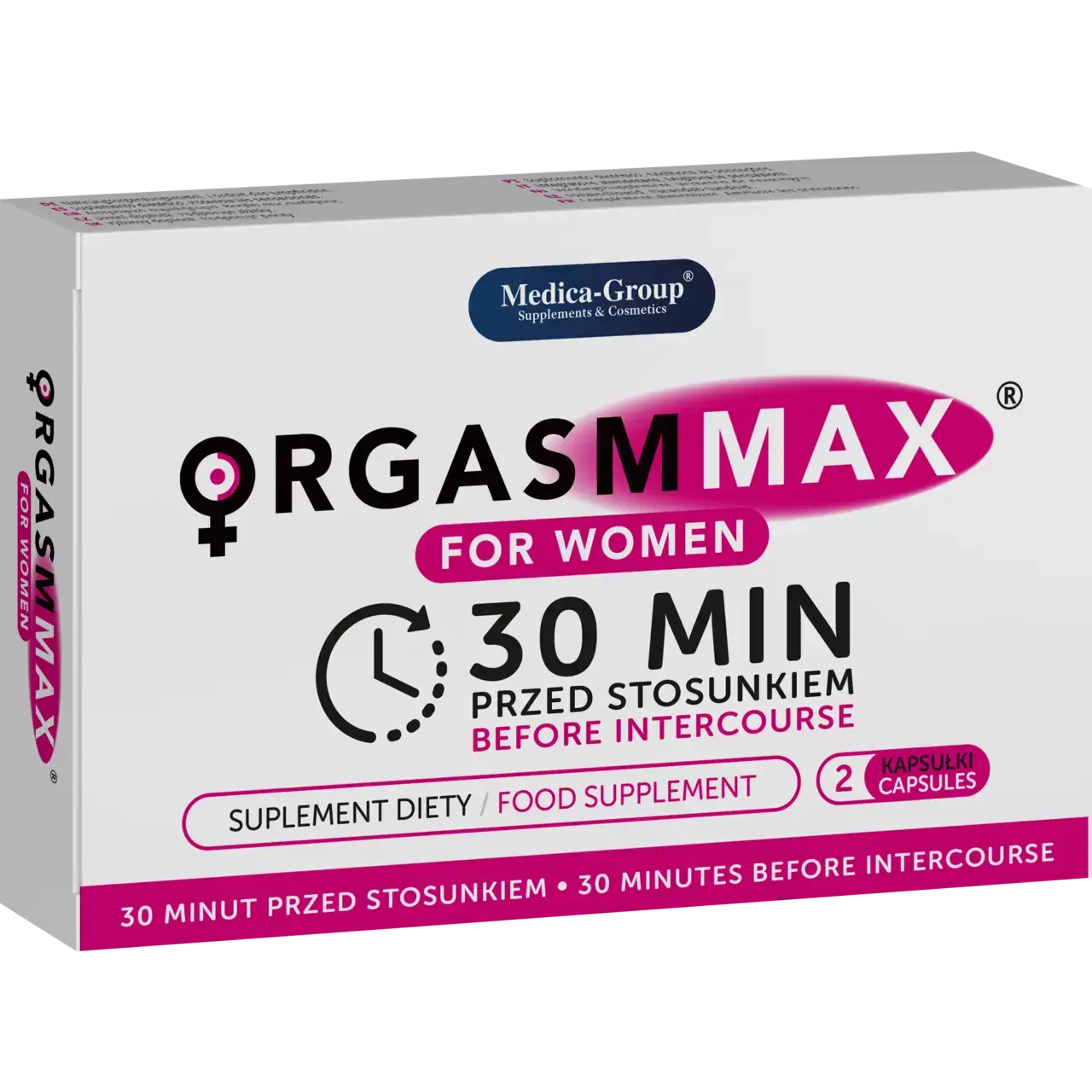 Medica-Group - Wholesale Oral Supplement/Vitamin - Orgasm Max For Women Capsules0