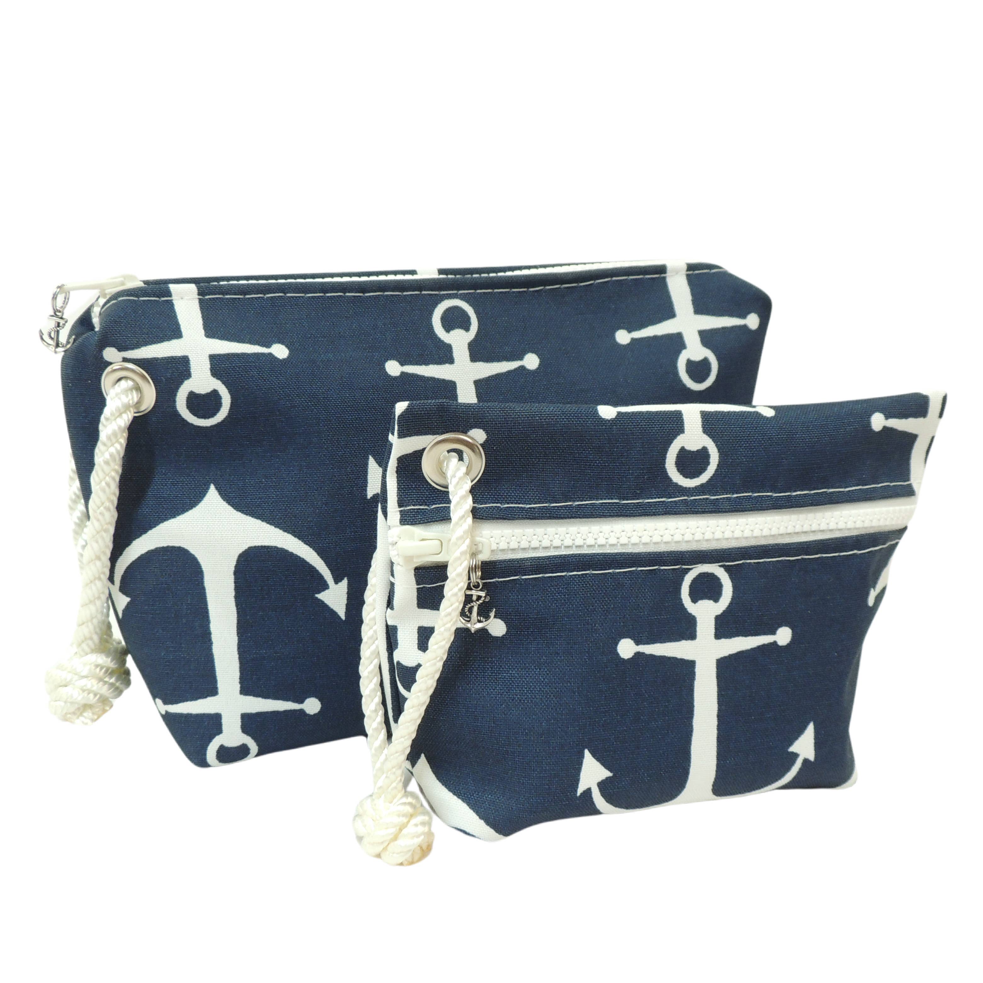 Mainland Canvas - Vendita all'ingrosso Braccialetti - Cinturino da polso, nuove Anchors on Navy6