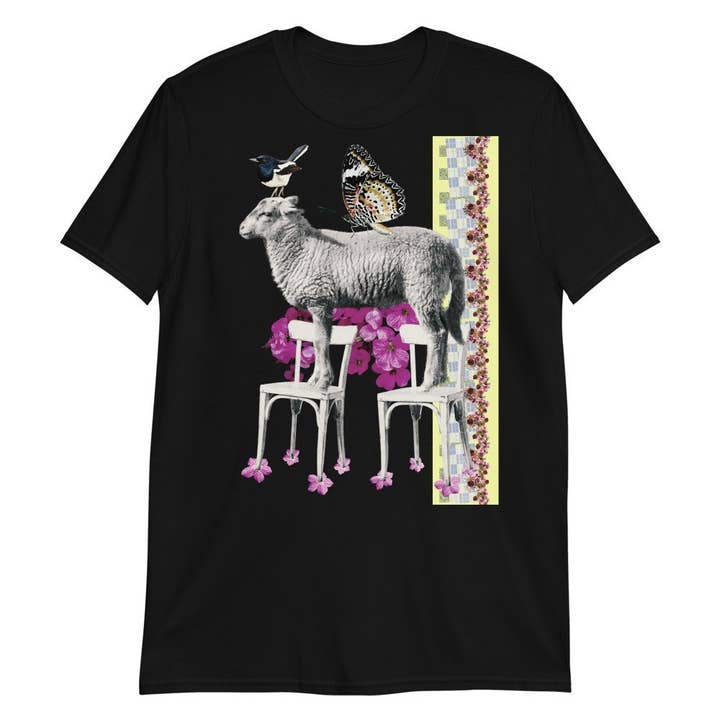 Butterfly Lam Bird T-shirt for engroshandel hos Tata Christiane