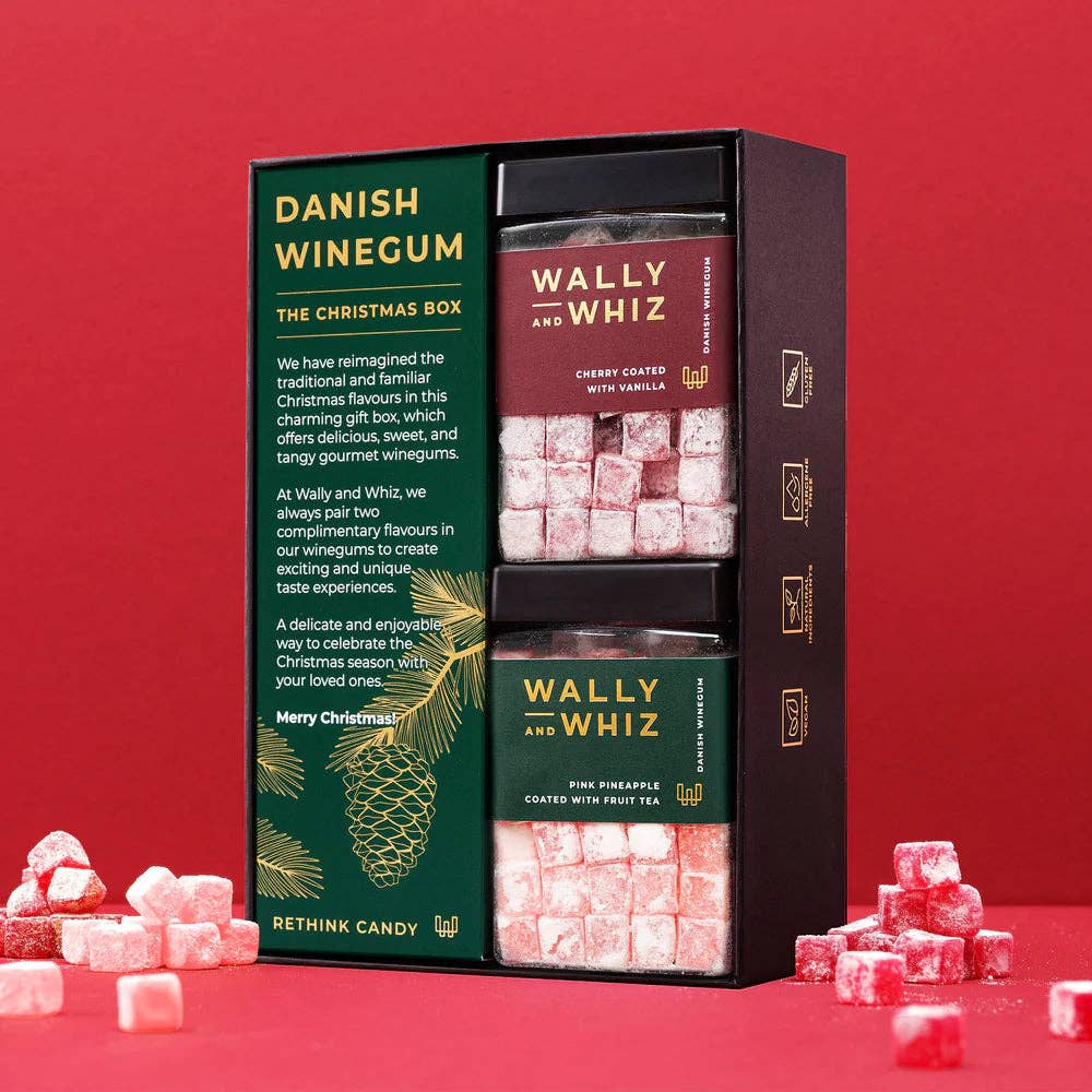 Sweetish- Swedish Candy Wholesale - Wholesale Gummy - Wally & Whiz Christmas Gift Box 480g0