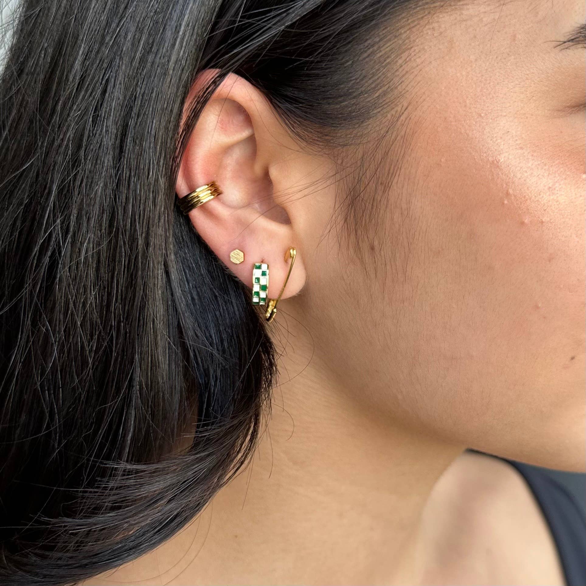 Something Silver - Wholesale Hangende/ronde oorbellen - Veiligheidsspeld oorbellen2