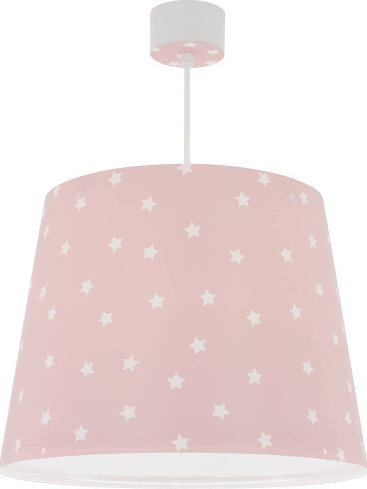 Star Light ceiling lamp pink for wholesale by Dalber