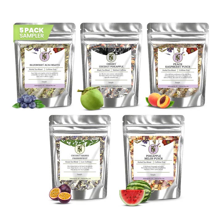 Tropical Summer Sippers - Loose Leaf Tea - Sampler for wholesale by Nelson's Tea
