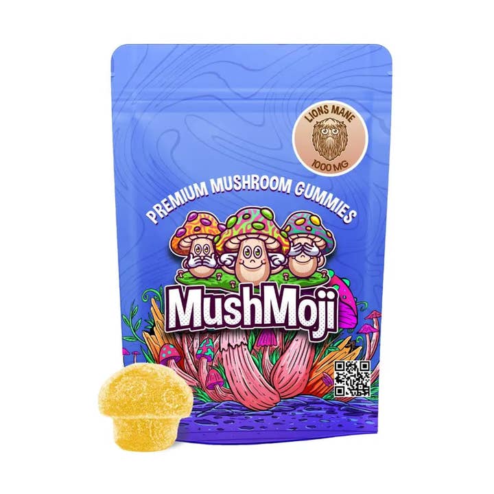 Echo Sales Canada - Wholesale Oral Supplement/Vitamin - MushMoji Lion's Mane Mushroom Gummies0