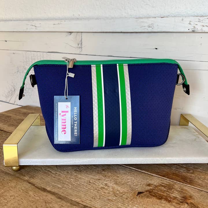 The Lynne Large Neoprene Makeup Bag | shoptaylorgray for wholesale by TAYLOR GRAY