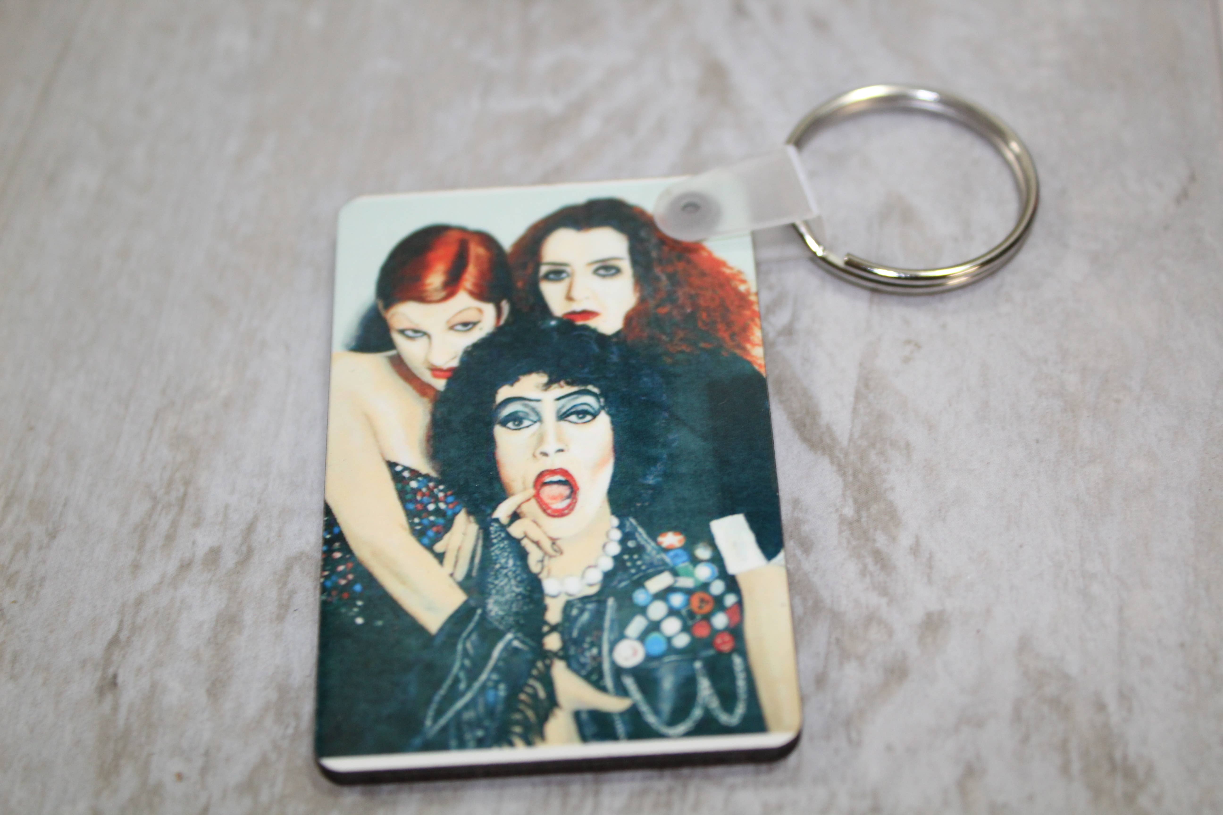 Raven Design - Wholesale Keychain - Unisex - Rocky Horror Picture Show Gang // Keychain1