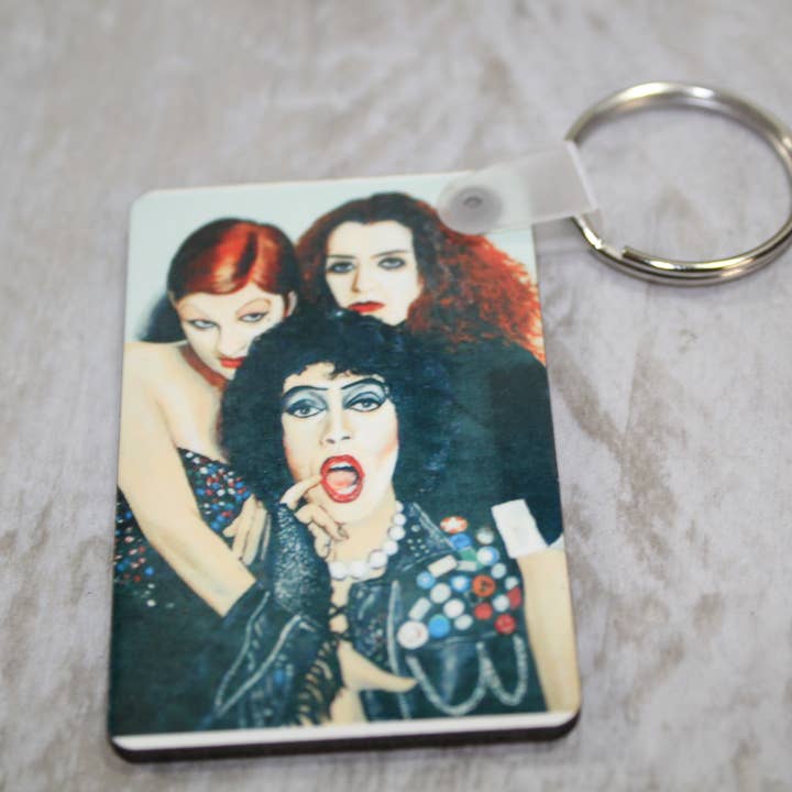 Raven Design - Wholesale Keychain - Unisex - Rocky Horror Picture Show Gang // Keychain1