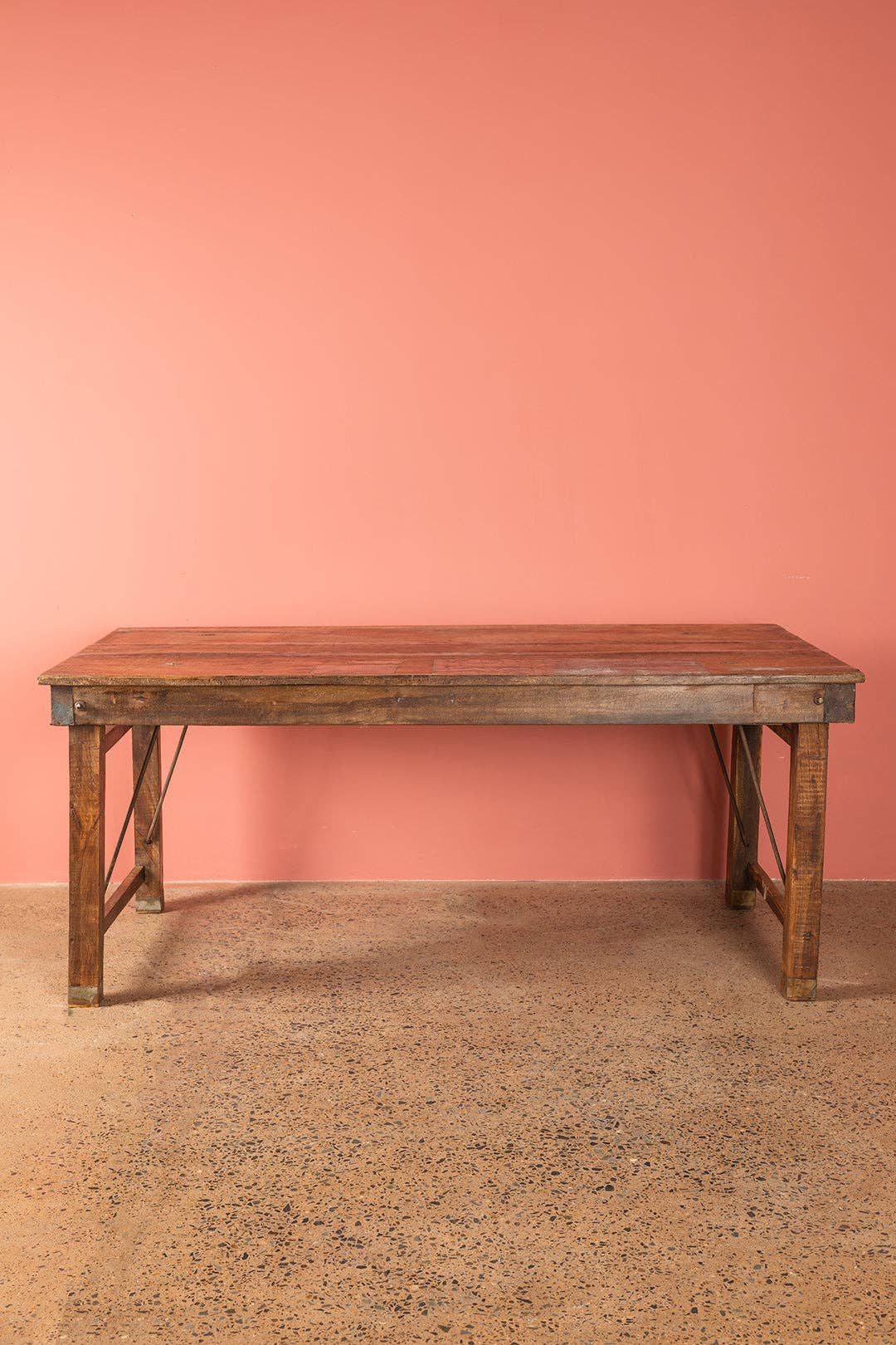 Ian Snow Ltd - Venta al por mayor Mesas auxiliares - Mesa Plegable de Madera Vintage8