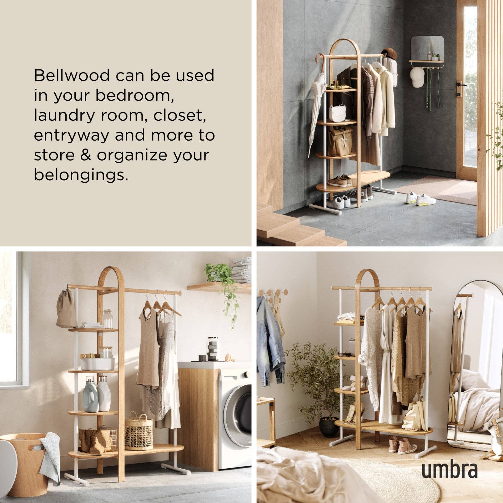 Umbra - Wholesale Coat Rack - Bellwood Garment Rack6