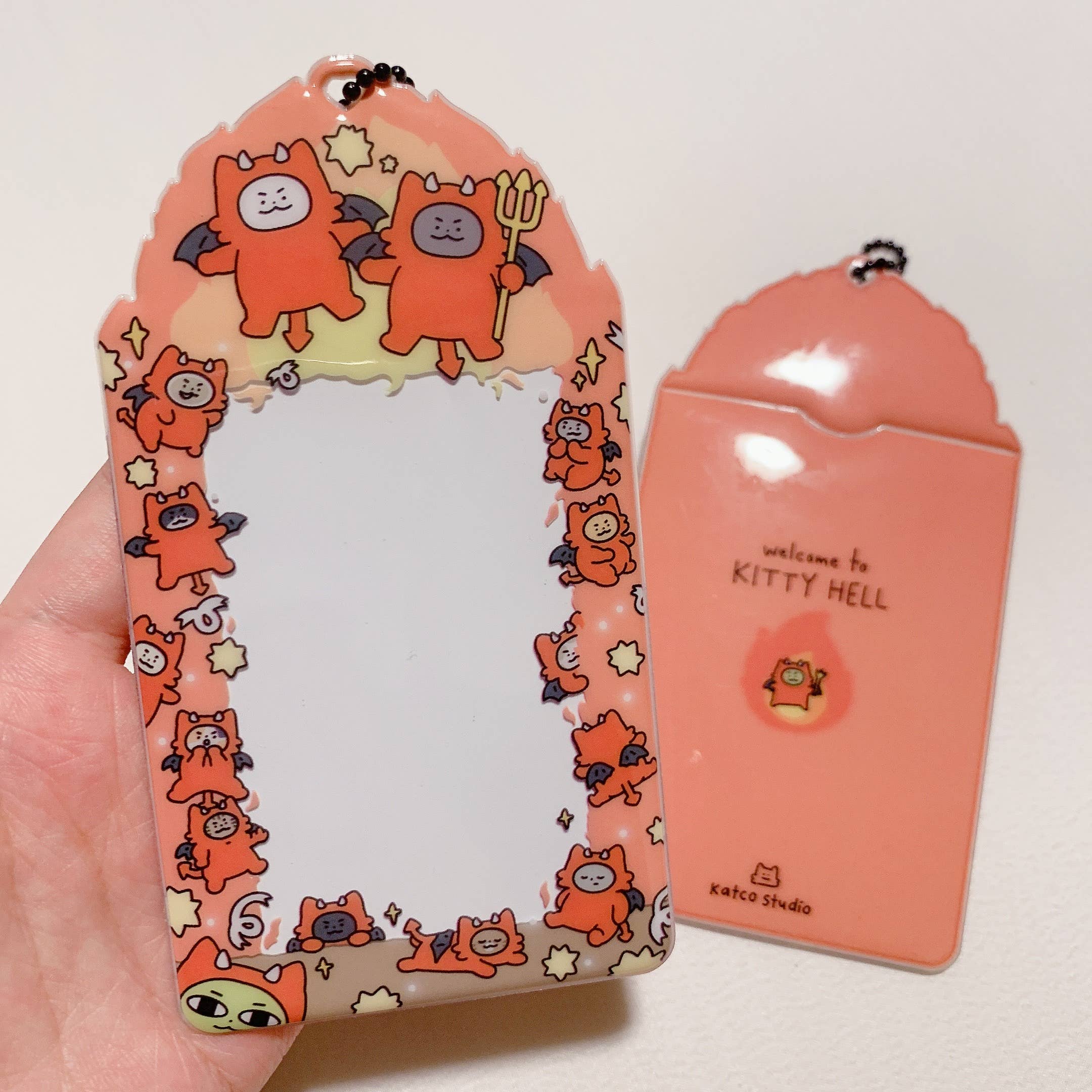 Katco Studio - Wholesale Card Holder - Women's - Kitty Heaven & Kitty Hell Photocard Holders0