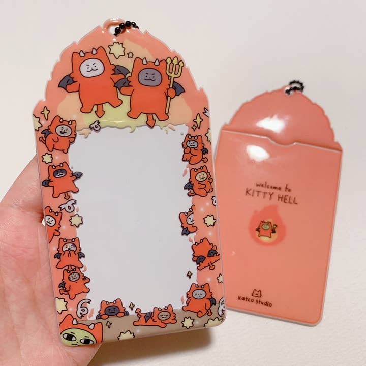 Katco Studio - Wholesale Card Holder - Women's - Kitty Heaven & Kitty Hell Photocard Holders