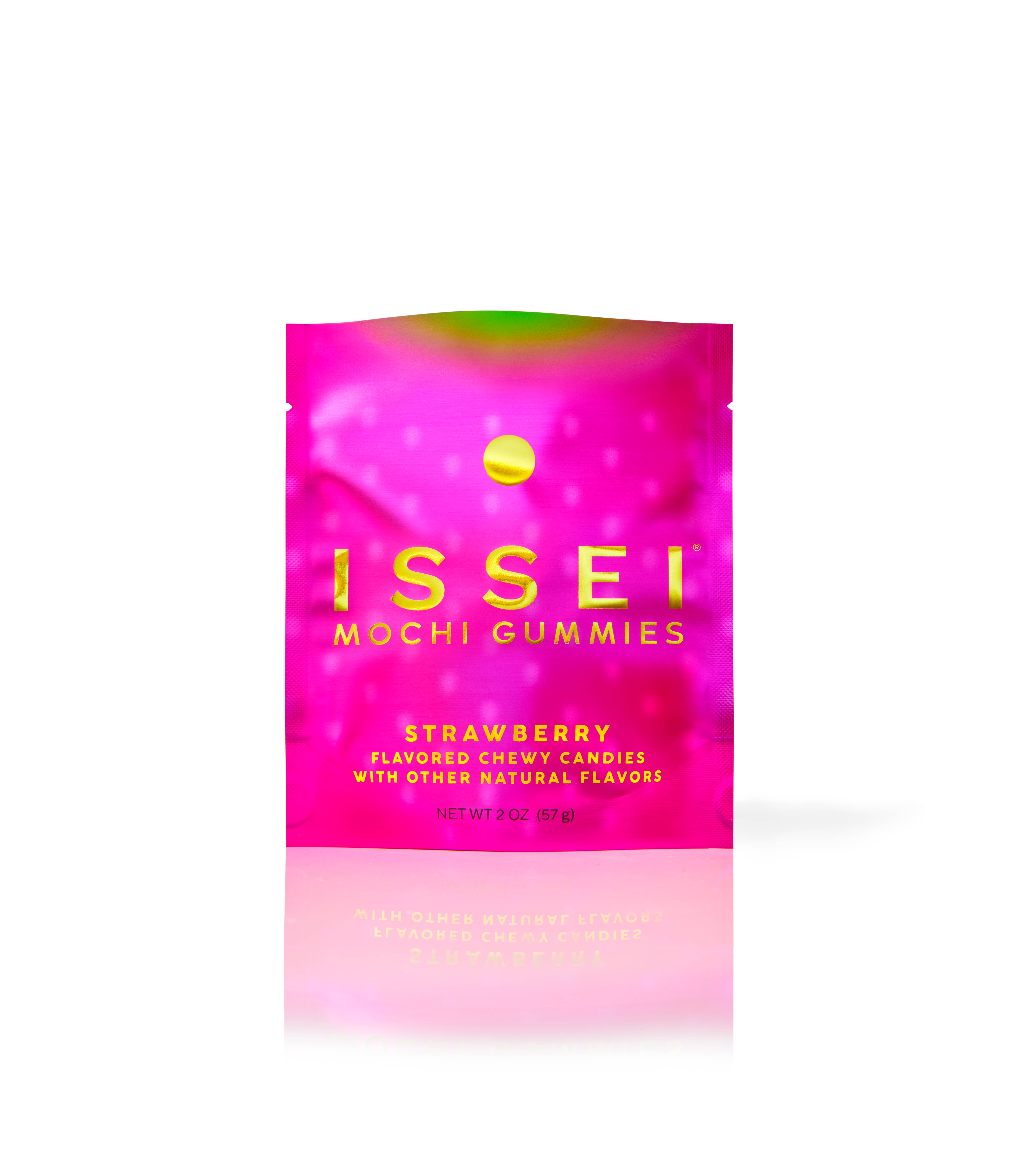 Issei Mochi Gummies - Wholesale Gummy - Strawberry SMALL (2 oz)1