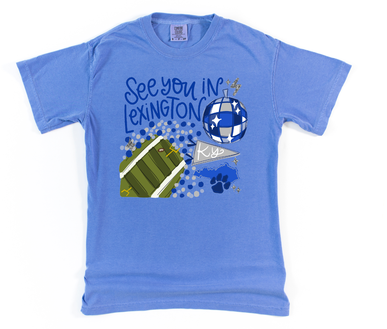 Doodles By Rebekah - Wholesale Screen Printed T-Shirt - Unisex - See You in Custom School Color Tee3