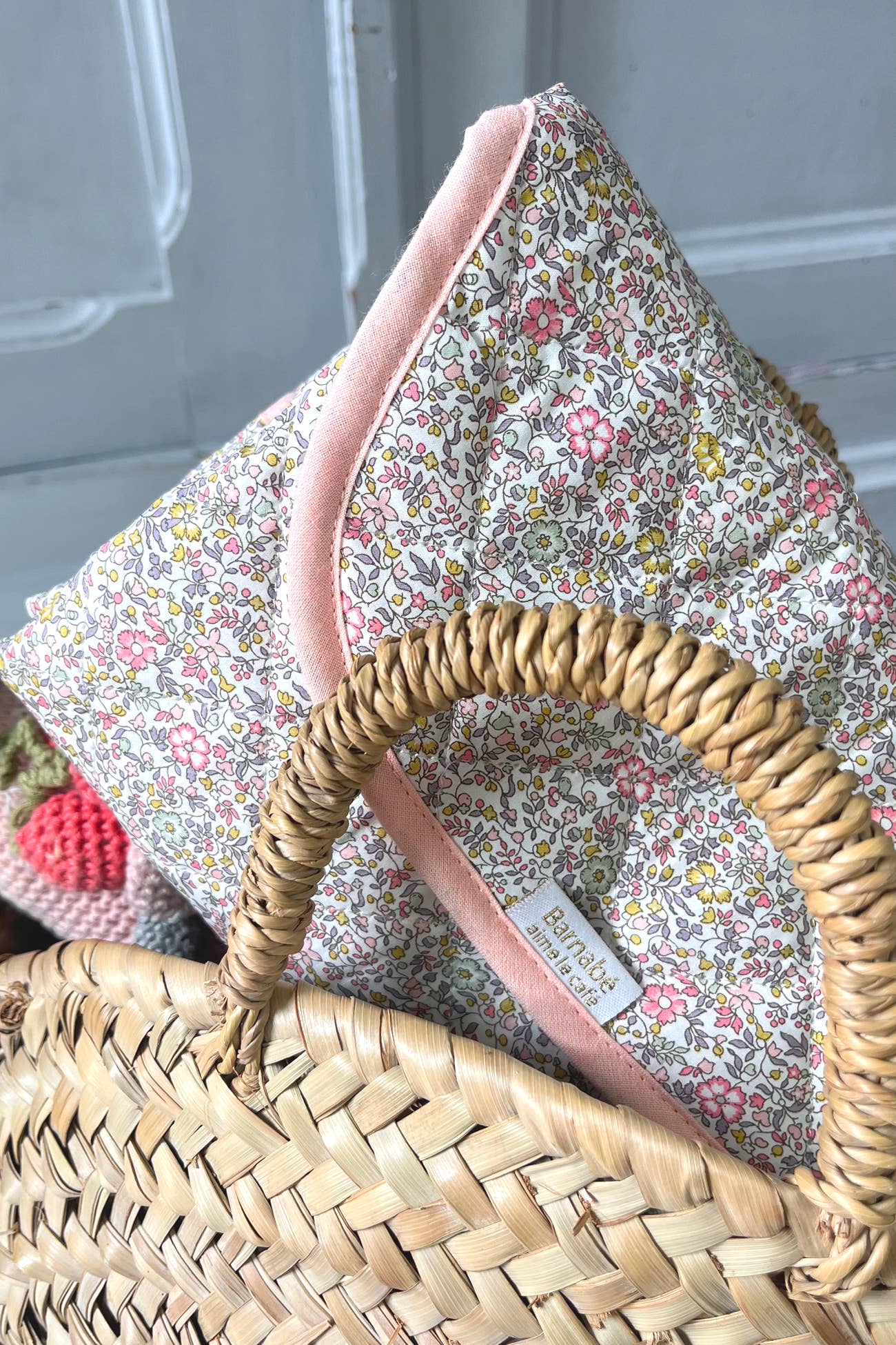 BARNABÉ AIME LE CAFÉ - Wholesale Changing Mat/Pad - Baby - Liberty® fabric and PVC baby changing mat6