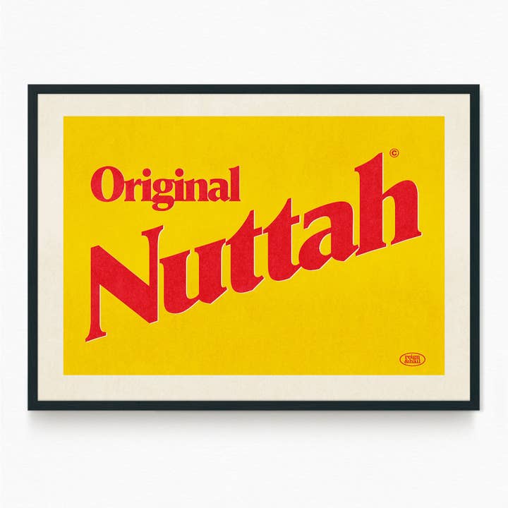 Originele Nuttah - Muziekprint voor wholesale door Reign&Hail