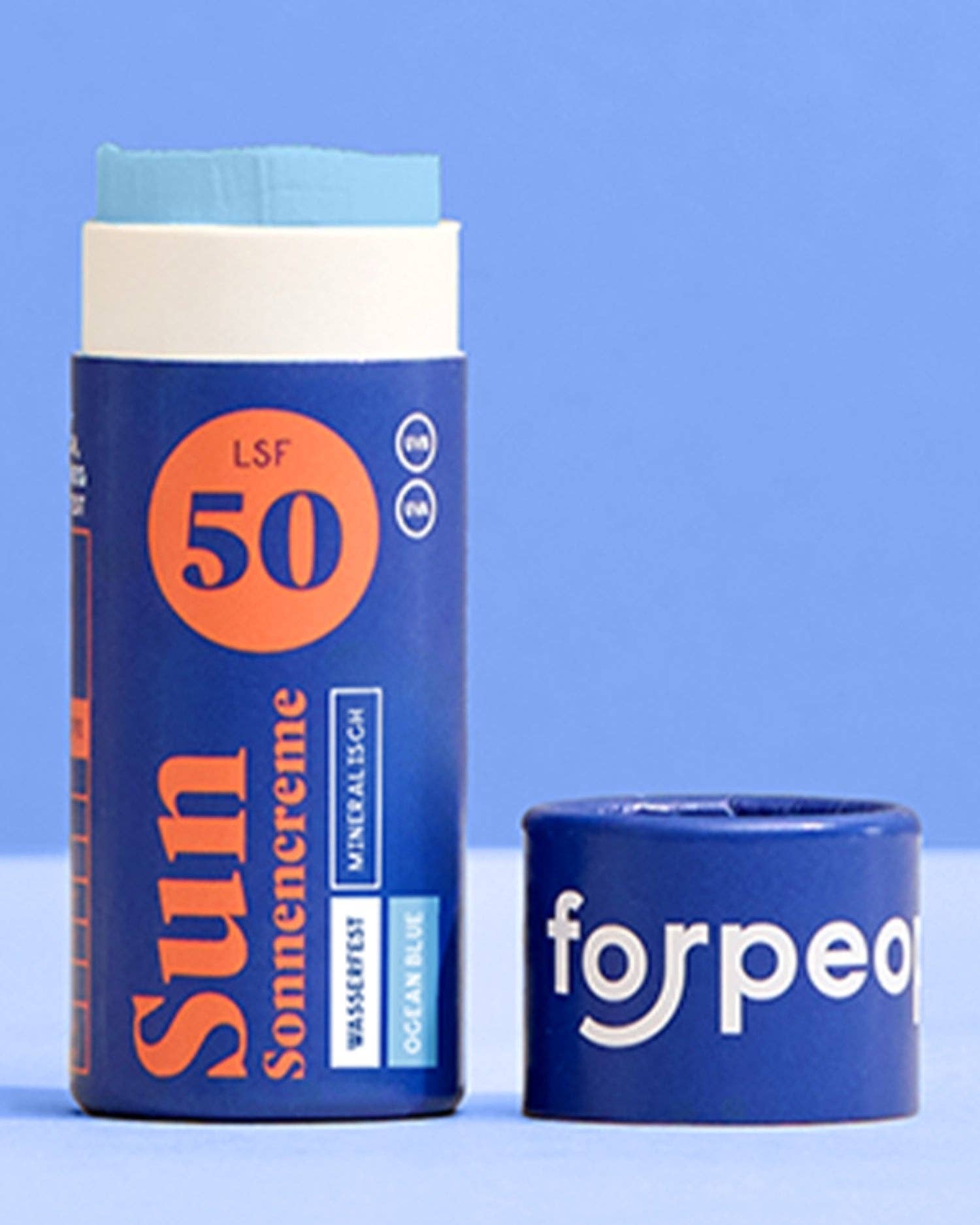 forpeople skincare GmbH - Wholesale Sunscreen - Solid Sunscreen SPF50 Mini - OCEAN BLUE6