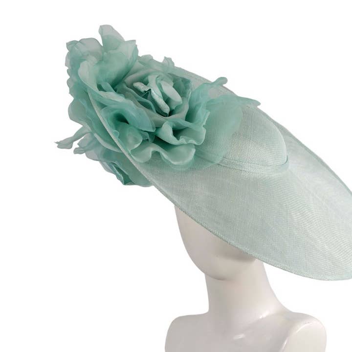 Large sinamay fascinator hat for wholesale by Max Alexander by Cupids Millinery Melbourne