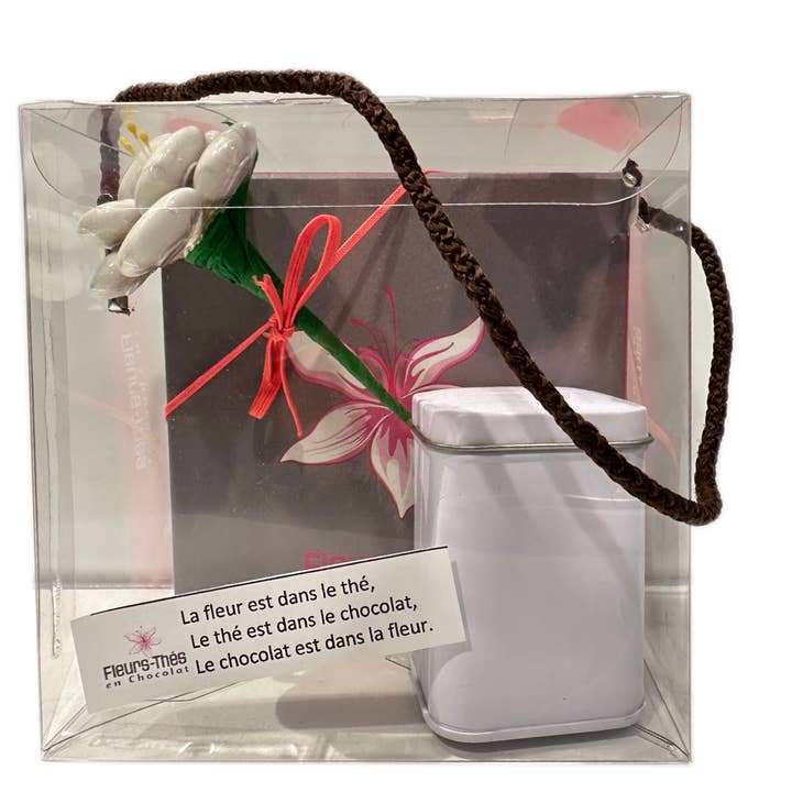 Confluence Box of dragees and chocolates for wholesale by Fleurs-Thés en chocolat